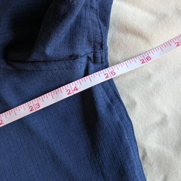 Men's FLX Slim XL Performance Untucked-Fit Button Down Shirt - Picture 6 of 12